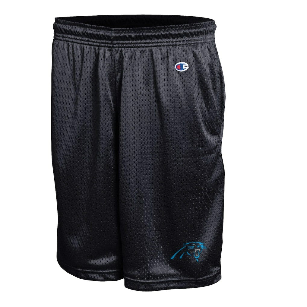 Carolina Panthers Champion Classic Mesh Shorts Black