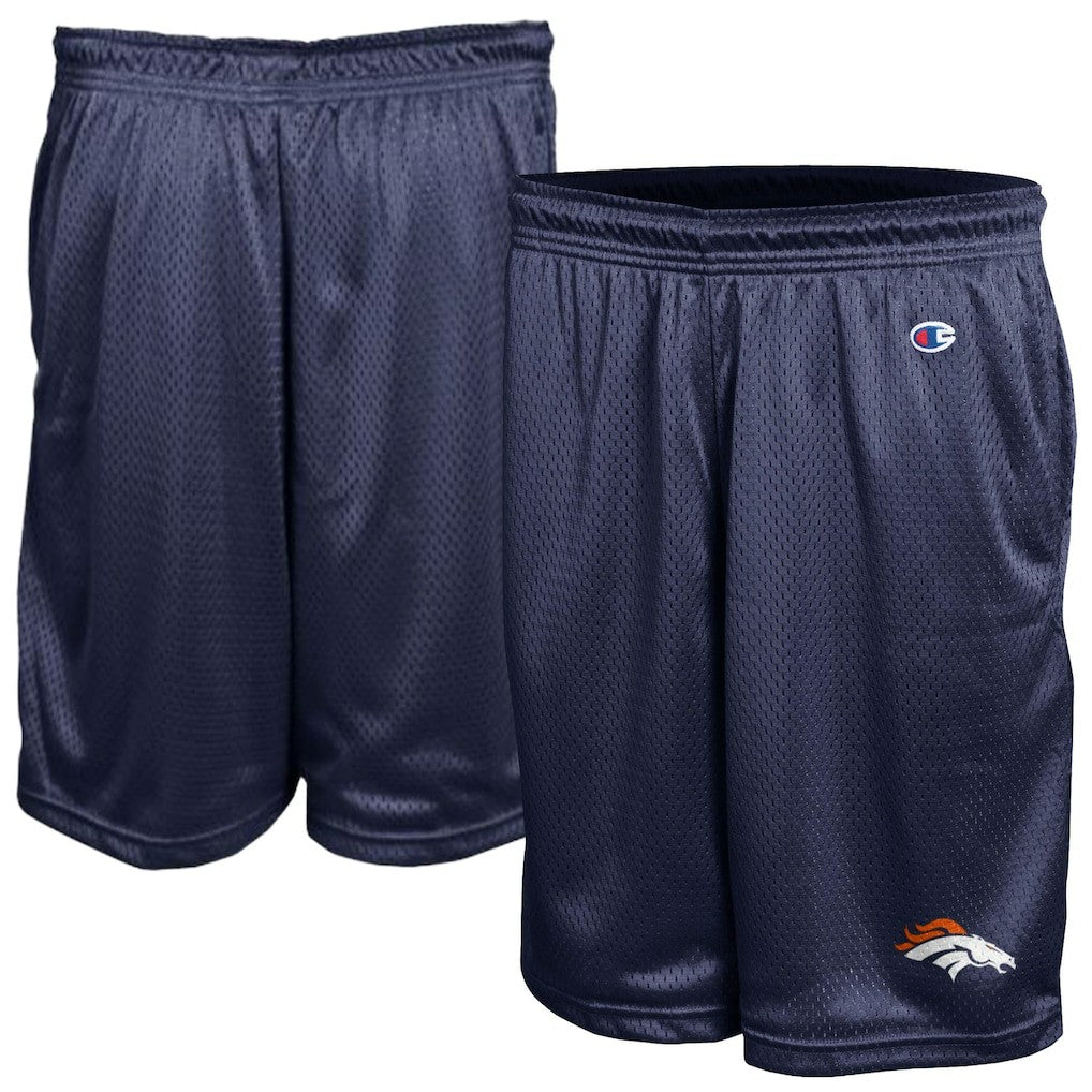 Denver Broncos Champion Classic Mesh Shorts Navy