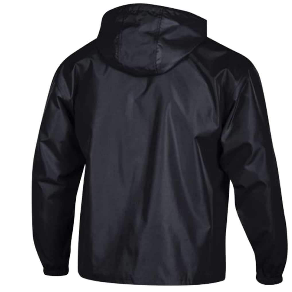 Carolina Panthers Champion Packable Windbreaker Half-Zip Jacket Black