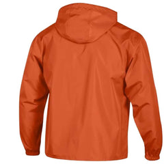 Cleveland Browns Champion Packable Windbreaker Half-Zip Jacket Orange
