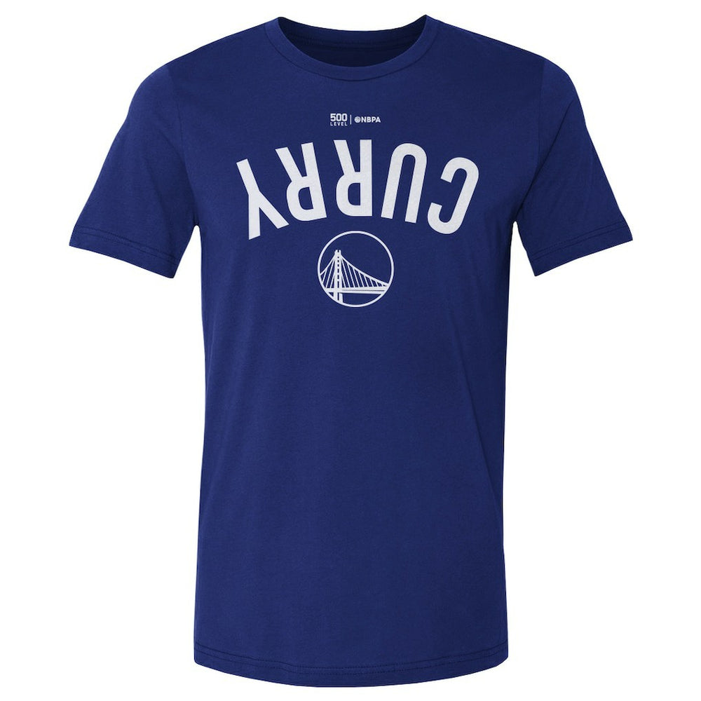 Stephen Curry Golden State Warriors 500 Level Invert T-Shirt Royal