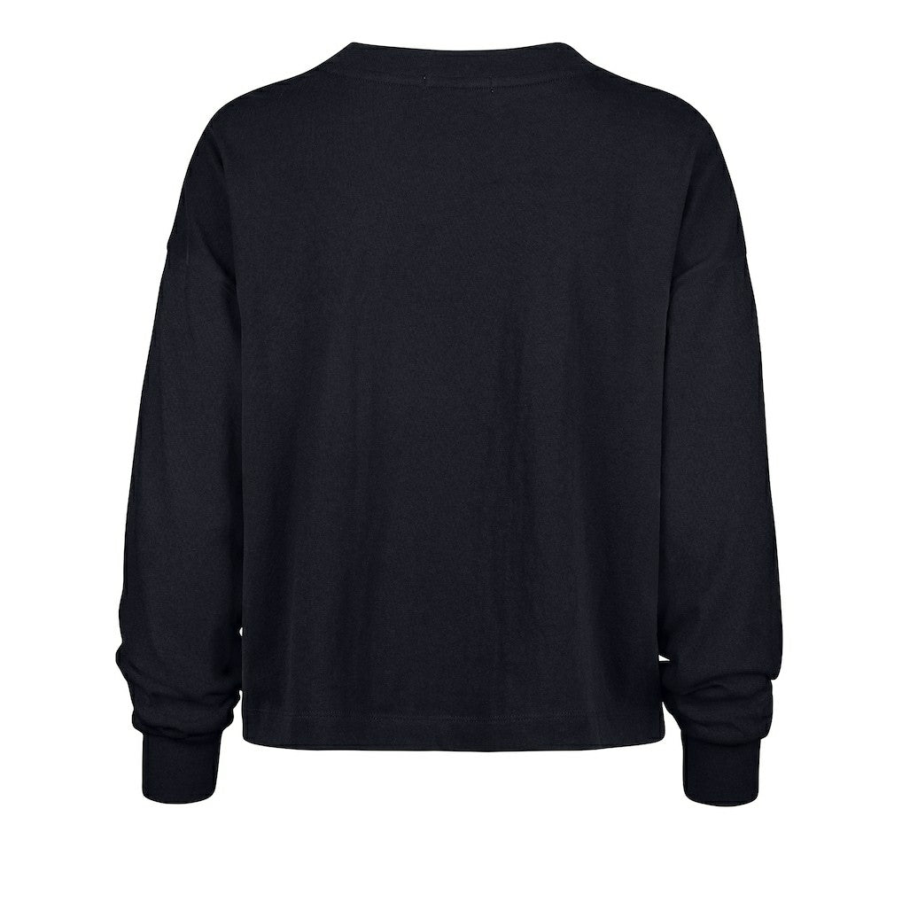 Chicago Bears '47 Women's Stacked Sydney Long Sleeve T-Shirt Navy