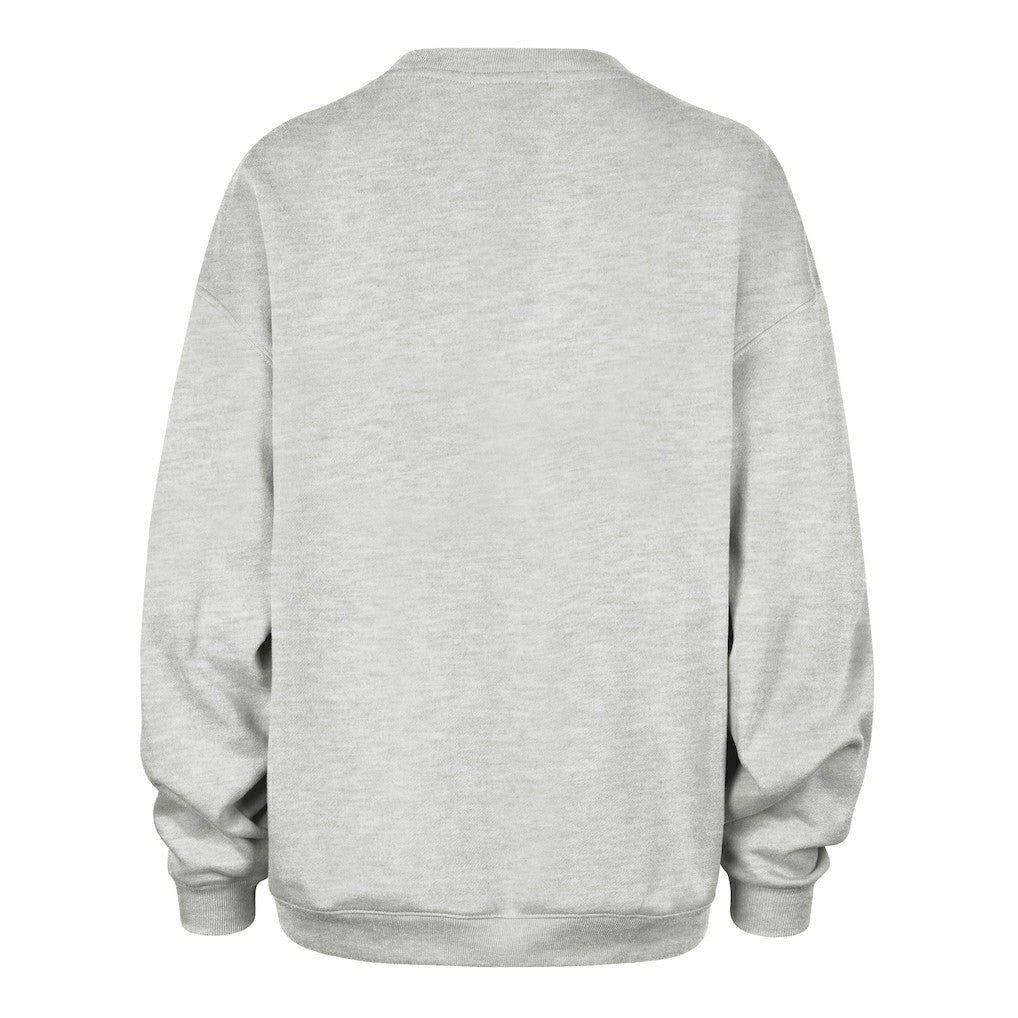 Chicago Bears '47 Women's Arched Icon Oversized Sweatshirt Gray