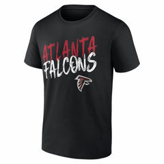 Atlanta Falcons Hustle Personalized Name & Number T-Shirt Black