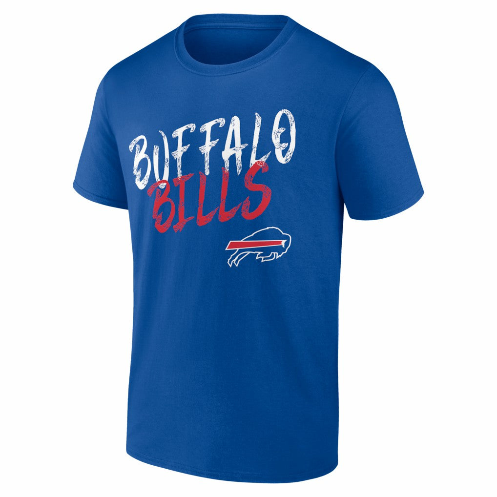 Buffalo Bills Hustle Personalized Name & Number T-Shirt Royal