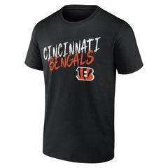 Cincinnati Bengals Hustle Personalized Name & Number T-Shirt Black