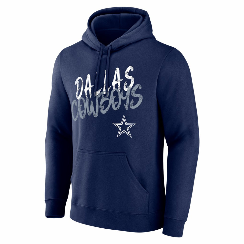 Dallas Cowboys Hustle Personalized Name & Number Hoodie Navy