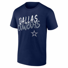 Dallas Cowboys Hustle Personalized Name & Number T-Shirt Navy