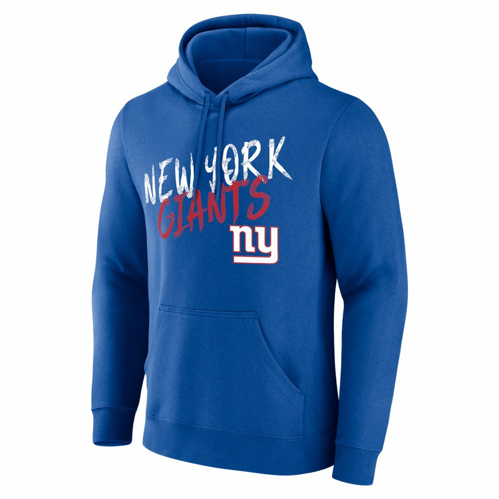 New York Giants Hustle Personalized Name & Number Hoodie Royal