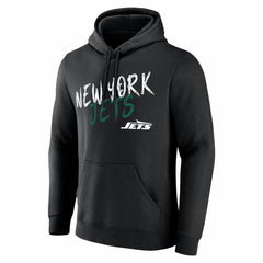New York Jets Hustle Personalized Name & Number Hoodie Black