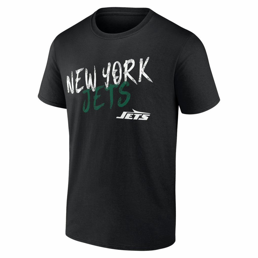 New York Jets Hustle Personalized Name & Number T-Shirt Black