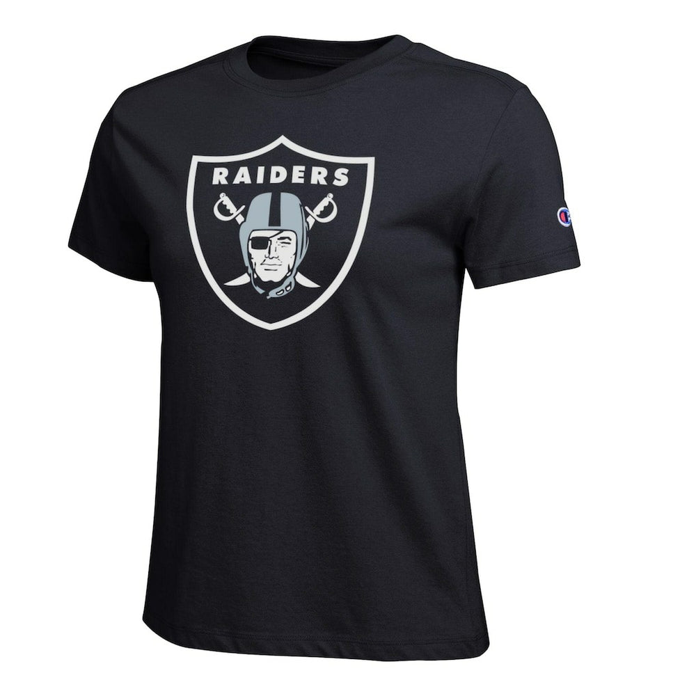 Las Vegas Raiders Champion Women's Logo T-Shirt Black