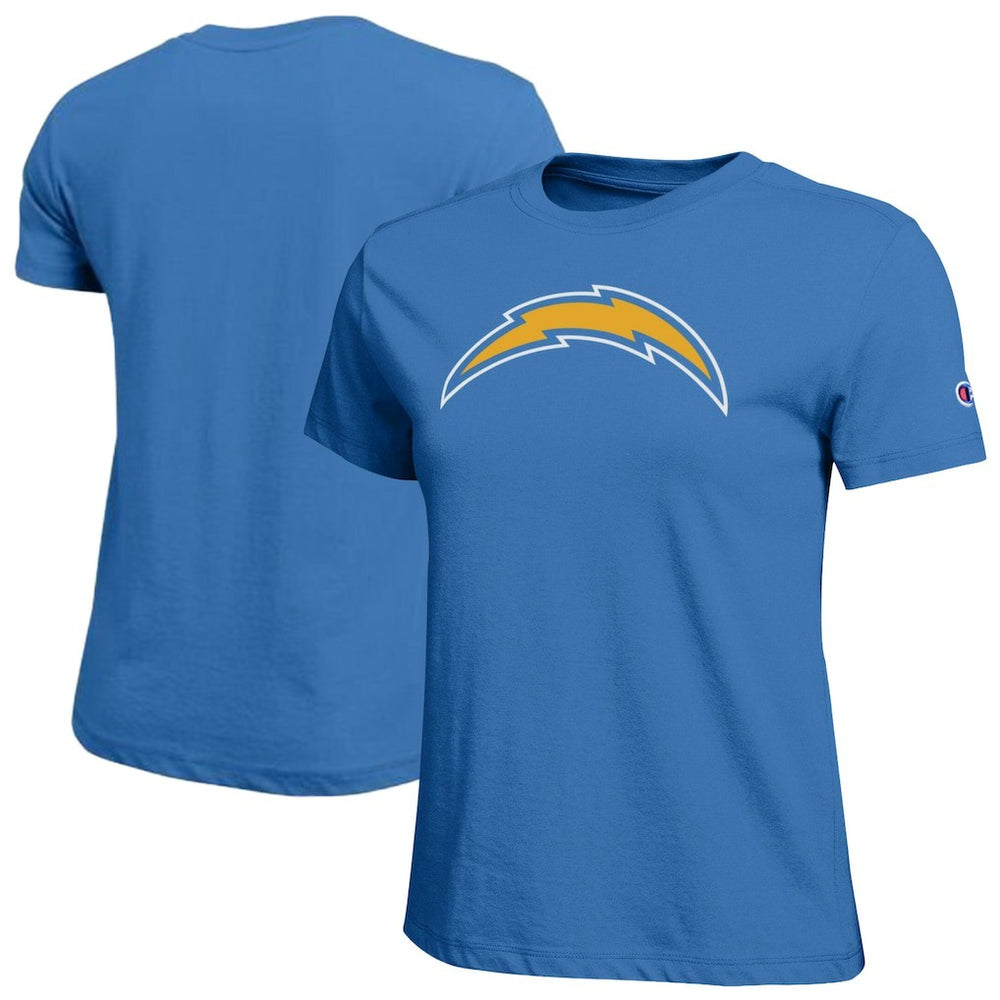 Los Angeles Chargers Champion Women's Logo T-Shirt Powder Blue