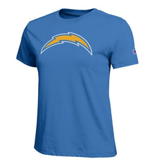 Los Angeles Chargers Champion Women's Logo T-Shirt Powder Blue