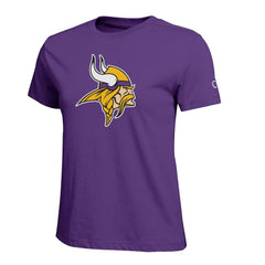 Minnesota Vikings Champion Women's Logo T-Shirt Purple