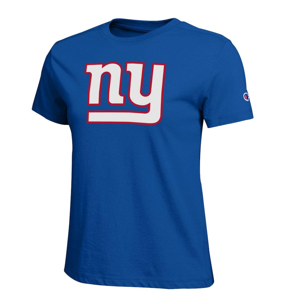 New York Giants Champion Women's Logo T-Shirt Royal
