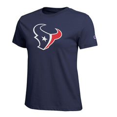 Houston Texans Champion Women's Logo T-Shirt Navy