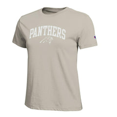 Carolina Panthers Champion Women's Cocoa Butter T-Shirt Light Brown