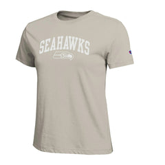 Seattle Seahawks Champion Women's Cocoa Butter T-Shirt Light Brown