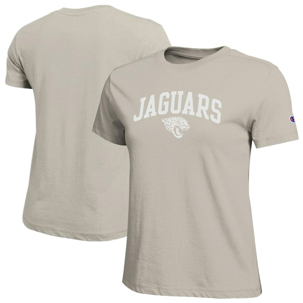 Jacksonville Jaguars Champion Women's Cocoa Butter T-Shirt Light Brown