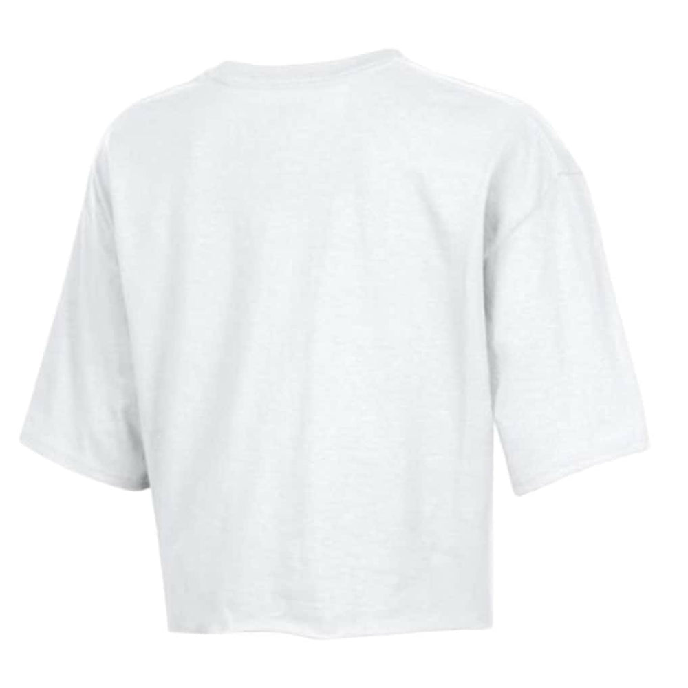 Miami Dolphins Champion Women's Boyfriend Cropped T-Shirt White