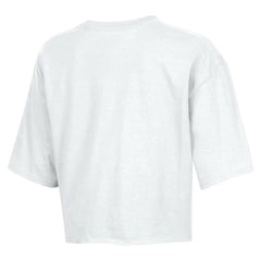 Philadelphia Eagles Champion Women's Boyfriend Cropped T-Shirt White