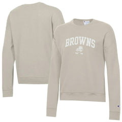 Cleveland Browns Champion Women's Powerblend Cocoa Butter Fleece Sweatshirt Light Brown