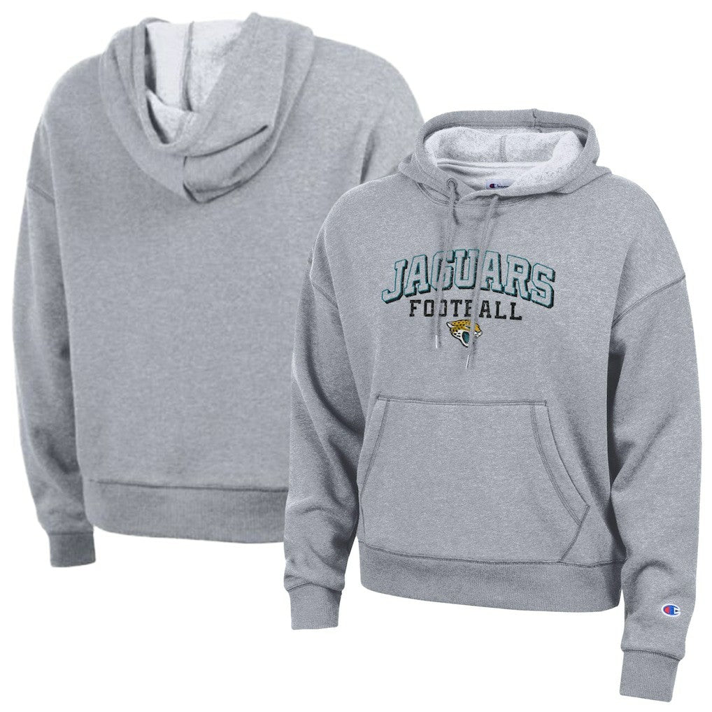 Jacksonville Jaguars Champion Women's Triumph Tri-Blend Hoodie Gray