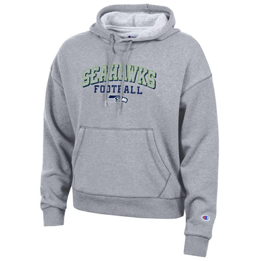 Seattle Seahawks Champion Women's Triumph Tri-Blend Hoodie Gray