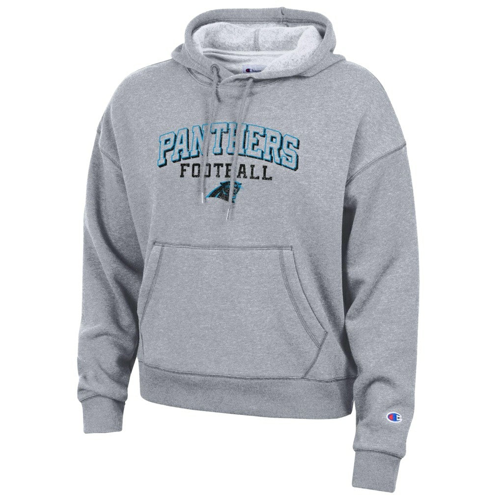Carolina Panthers Champion Women's Triumph Tri-Blend Hoodie Gray