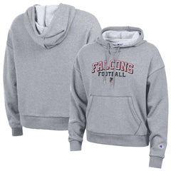 Atlanta Falcons Champion Women's Triumph Tri-Blend Hoodie Gray