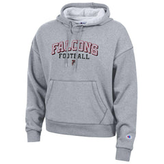 Atlanta Falcons Champion Women's Triumph Tri-Blend Hoodie Gray