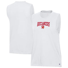 Tampa Bay Buccaneers Champion Women's Muscle Tank Top White