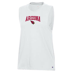 Arizona Cardinals Champion Women's Muscle Tank Top White