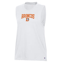 Denver Broncos Champion Women's Muscle Tank Top White