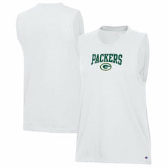Green Bay Packers Champion Women's Muscle Tank Top White