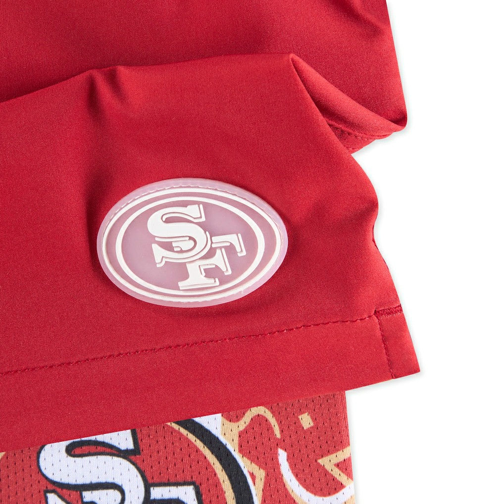 San Francisco 49ers Chubbies The Secret Lined Swim Trunks Cardinal