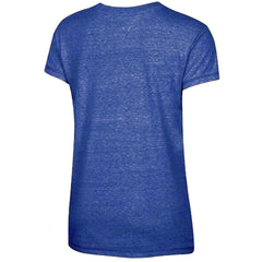 Denver Broncos Champion Women's Triumph Tri-Blend V-Neck T-Shirt Royal
