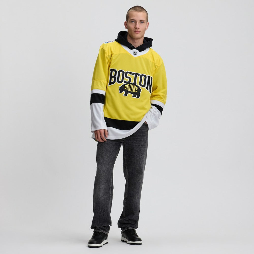 NHL,Custom Boston Bruins Fanatics 2026 NHL Stadium Series Premium Custom Jersey - Gold