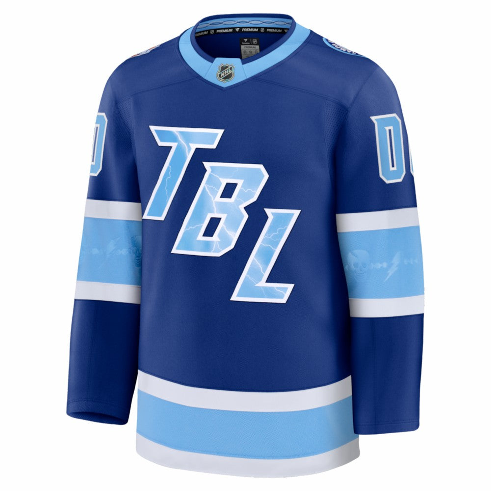 NHL,Custom Tampa Bay Lightning Fanatics 2026 NHL Stadium Series Premium Custom Jersey - Blue