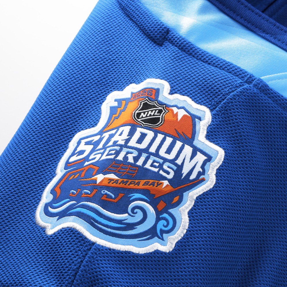 NHL,Custom Tampa Bay Lightning Fanatics 2026 NHL Stadium Series Premium Custom Jersey - Blue