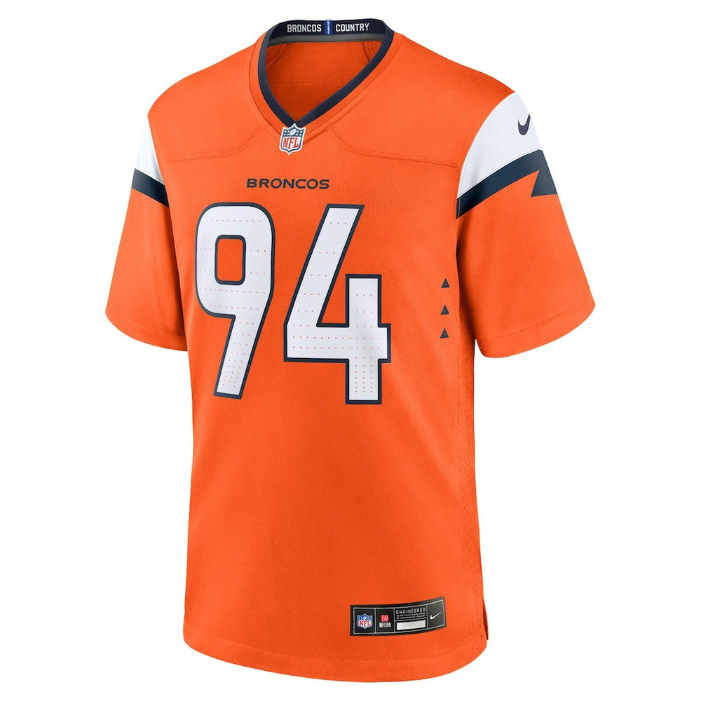 DeMarcus Ware Denver Broncos Team Retired Game Jersey Orange