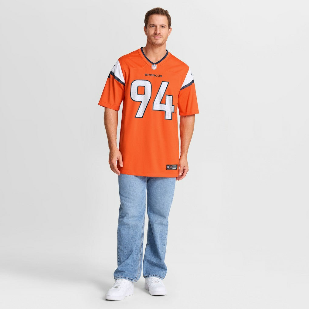 DeMarcus Ware Denver Broncos Team Retired Game Jersey Orange