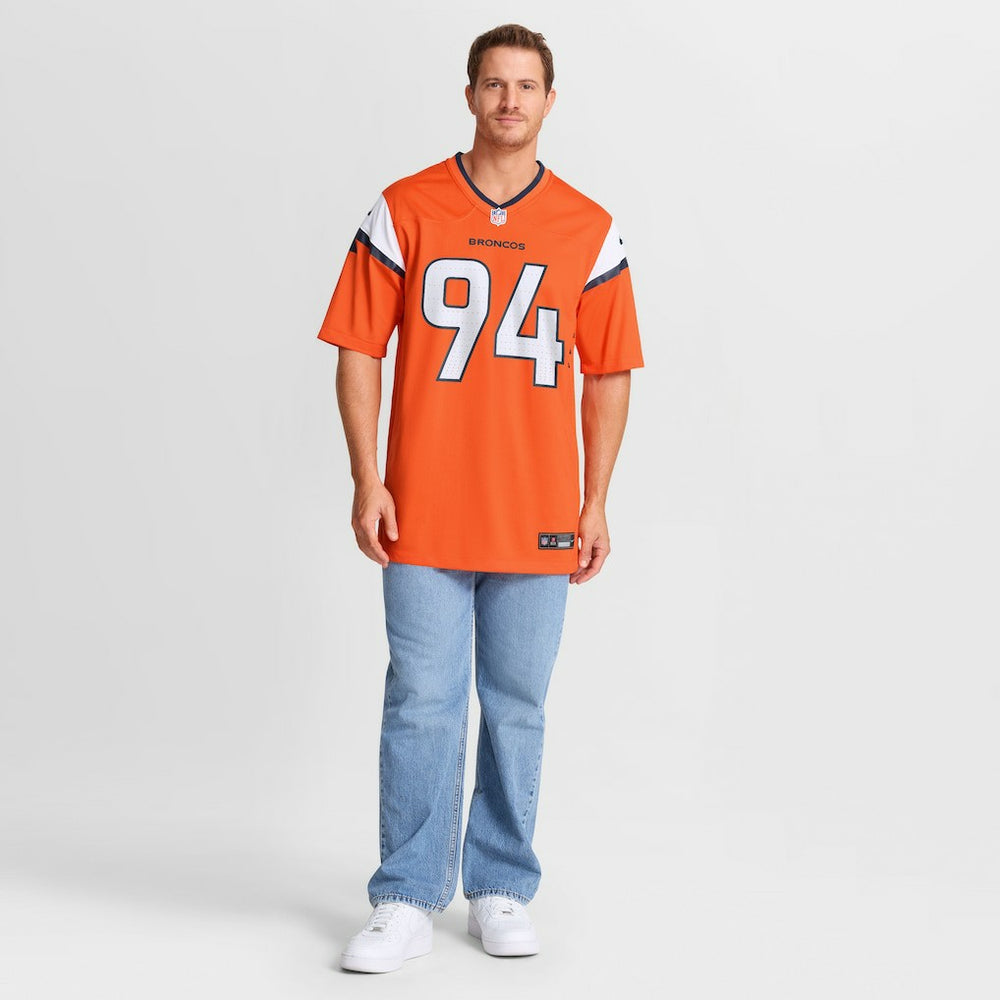 DeMarcus Ware Denver Broncos Team Retired Game Jersey Orange