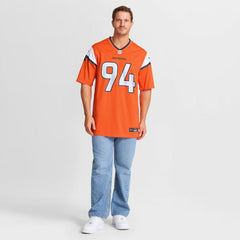 DeMarcus Ware Denver Broncos Team Retired Game Jersey Orange