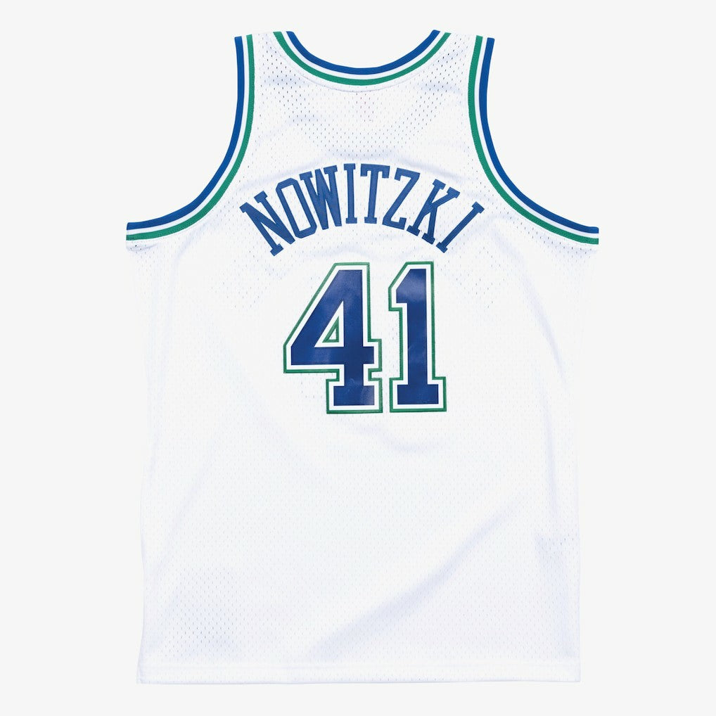 Dirk Nowitzki Dallas Mavericks 1998-99 Hardwood Classics Swingman Jersey White
