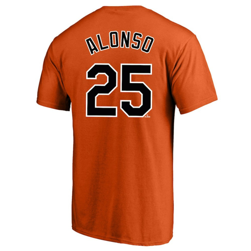 Pete Alonso Baltimore Orioles Profile Big & Tall Name & Number T-Shirt - Orange T-shirts
