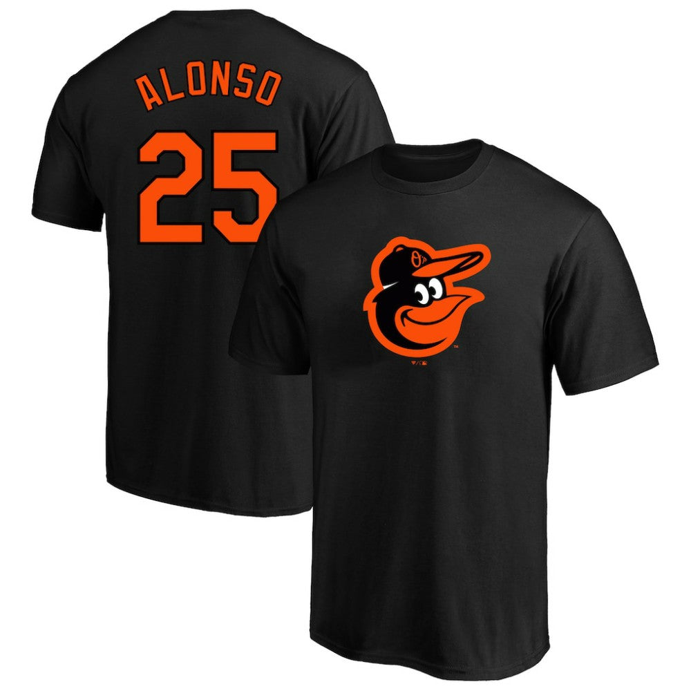 Pete Alonso Baltimore Orioles Profile Big & Tall Name & Number T-Shirt - Black T-shirts