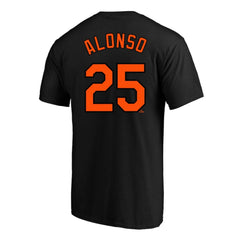 Pete Alonso Baltimore Orioles Profile Big & Tall Name & Number T-Shirt - Black T-shirts