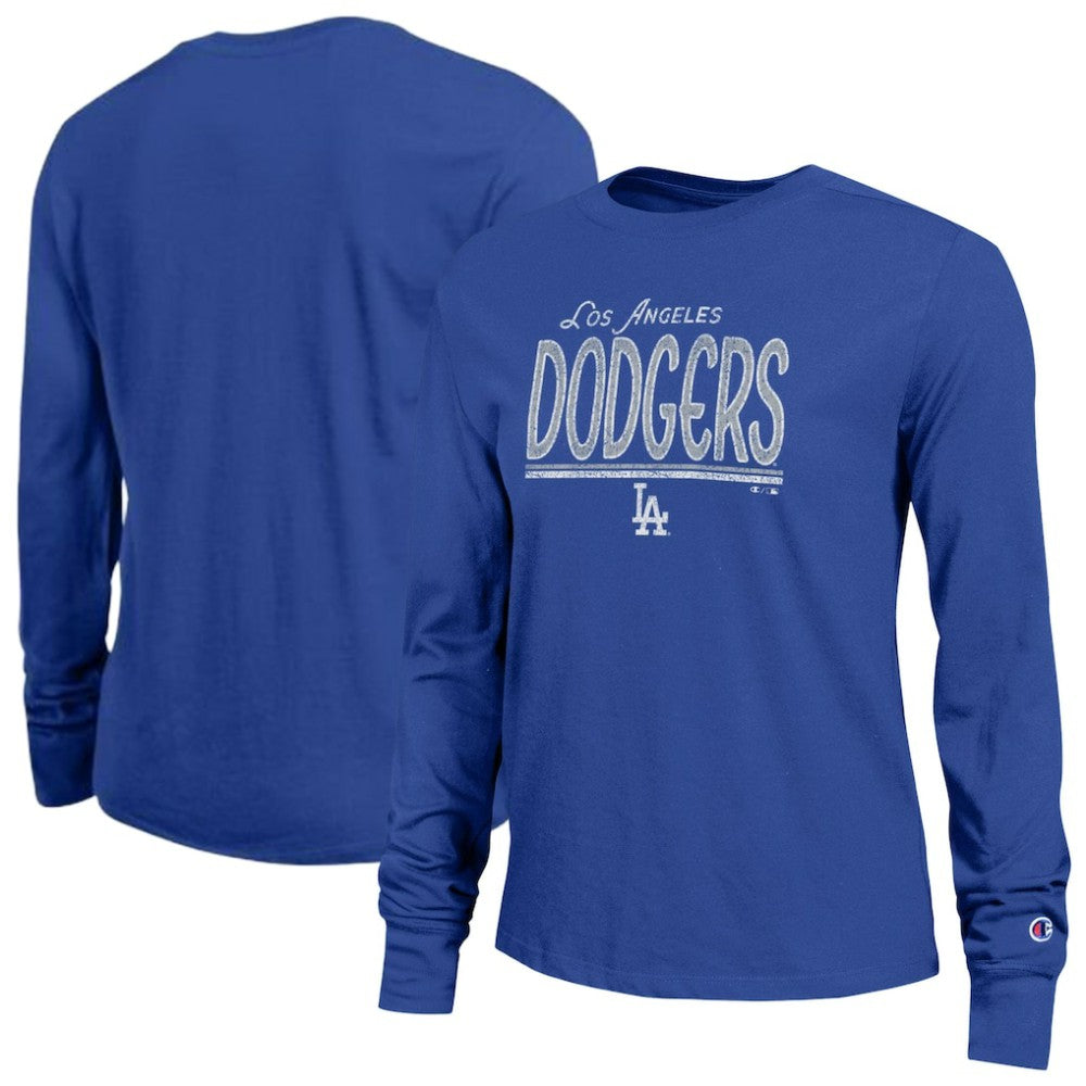 Los Angeles Dodgers Champion Women's Long Sleeve T-Shirt - Royal T-shirts